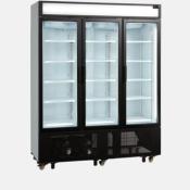 Armoire a boisson 3 portes vitres